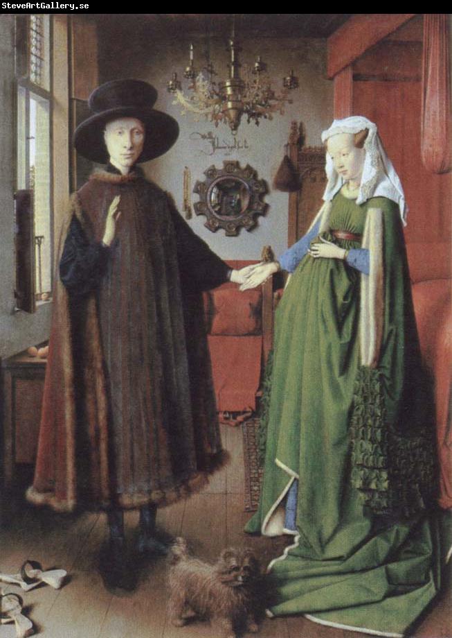 Jan Van Eyck Portrait of Giovanni Arnolfini and His Wife